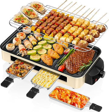 🔥 2-in-1 Smokeless Indoor Electric Grill – 1700W