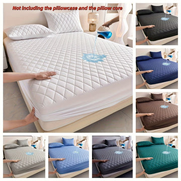 Waterproof Mattress Protector  Soft and Comfortable, Easy to Clean, Full Coverage, Suitable for Guest Rooms, Bedrooms, Hotels, Usable in All 4 Seasons