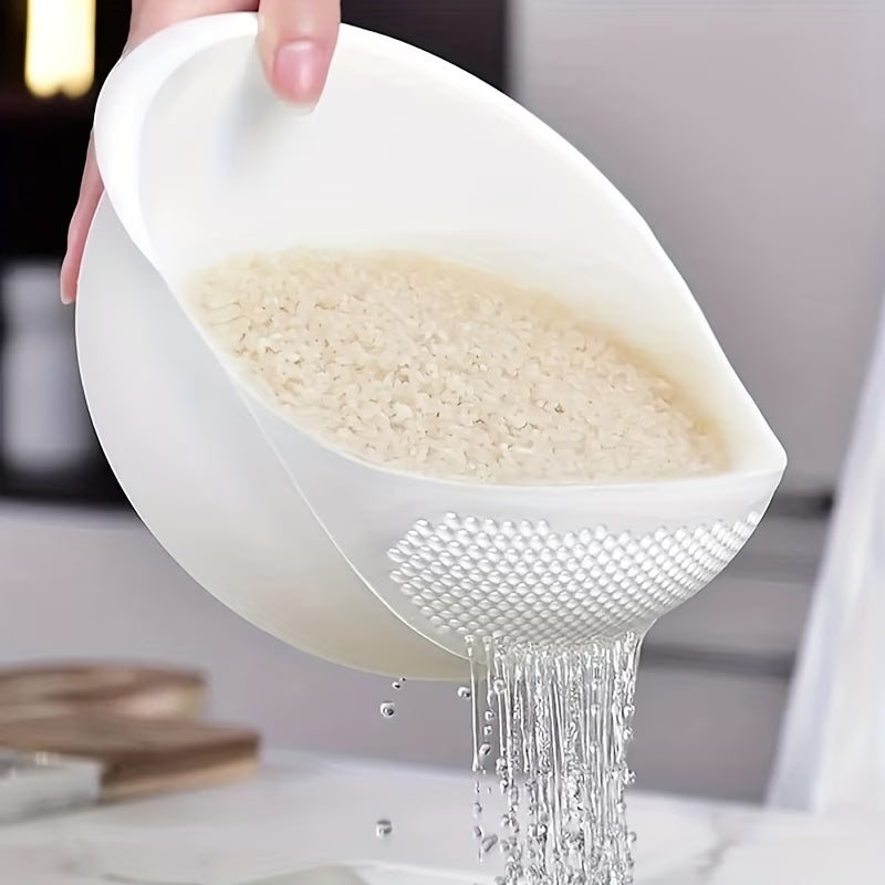 1pc Multi-Functional Kitchen Washing Basket Basin