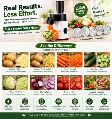 5-in-1 Electric Salad Maker
