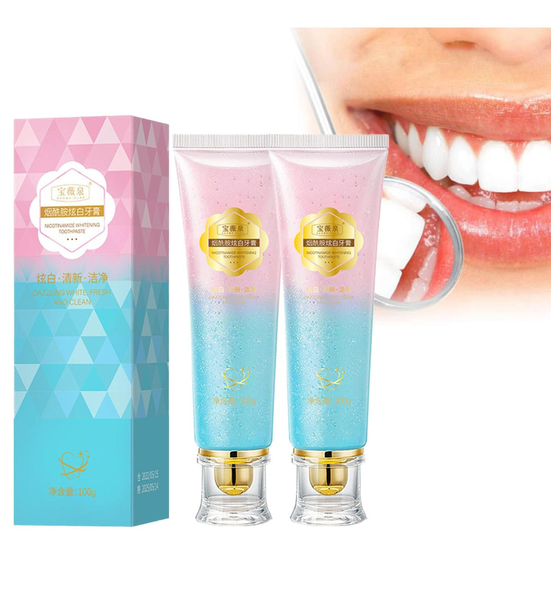 Nicotinamide Whitening Toothpaste