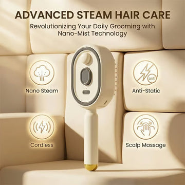 Electric Spray Retractable Air Cushion Comb