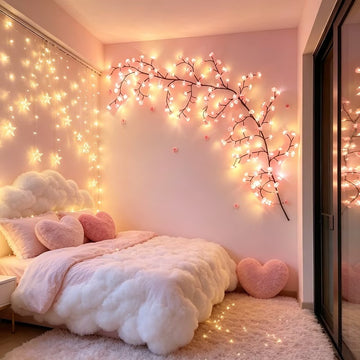 🌸 144 LED Cherry Blossom Branch Lights ✨