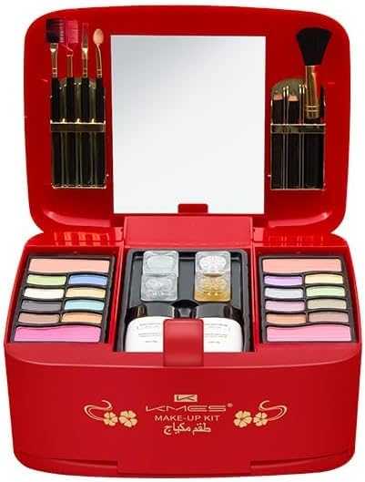 Girls Makeup Kit with Box – Complete Makeup Kit for Girls & Kids || طقم مكياج للبنات مع علبة – طقم مكياج كامل للبنات والأطفال